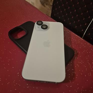 s25 kabro: IPhone 15, 128 GB, Sierra Blue, Face ID, Simsiz şarj, Zəmanət — 1