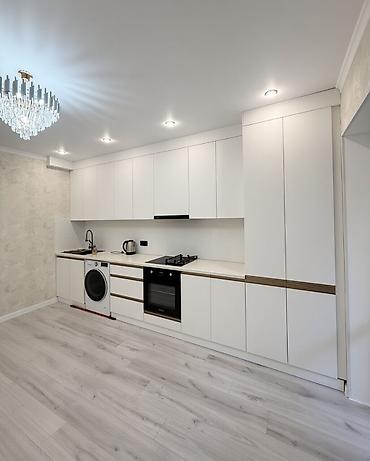 1 бөлмө, 54 м², Көк-Жар мкр Элитка, 6 кабат, Евро оңдоо