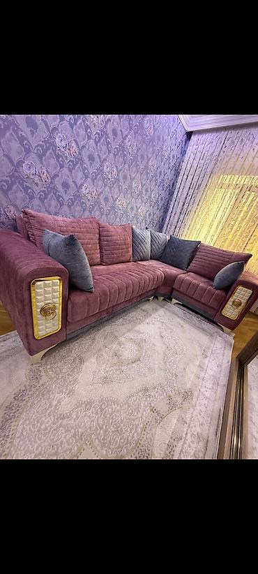 Künc divan, İşlənmiş, Açılan, Bazalı, Çatdırılma yoxdur lalafo.az -da Künc divan, İşlənmiş, Açılan, Bazalı, Çatdırılma yoxdur