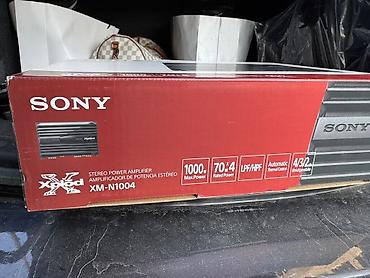 sony 1000w: Sony Xplod XM-N1004 stereo güc gücləndiricisi - Model: XM-N1004 — 2