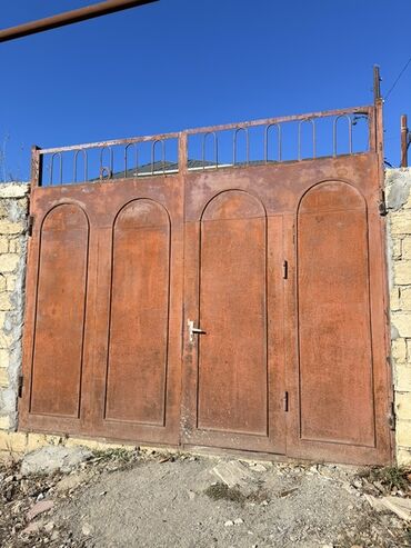 купить стабилизатор напряжения: Dəmir Həyət darvazası, Yana açılan, Mexaniki, Şəbəkə ilə, rəng - Qəhvəyi