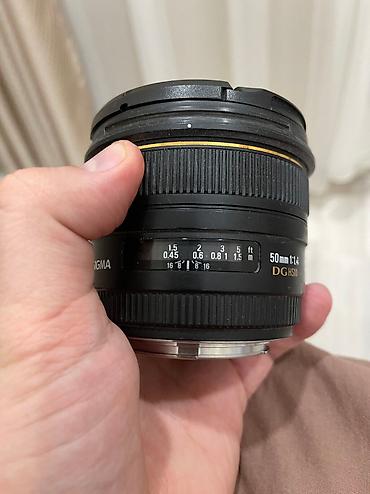 объектив купить бу: Объектив для Canon Sigma 50 mm f1,4 dg hsm Состояние хорошее, почти — 5