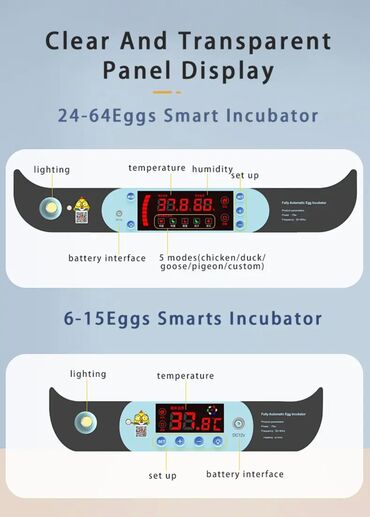 Oprema za kućne ljubimce: INKUBATOR Automatski nove generacije za 36 jaja 12v/220v — 9