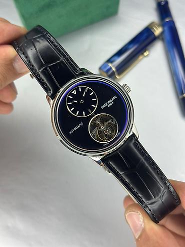 Наручные часы: Patek Philippe üslubunda avtomatik mexanizmli kişi qol saatı - — 8