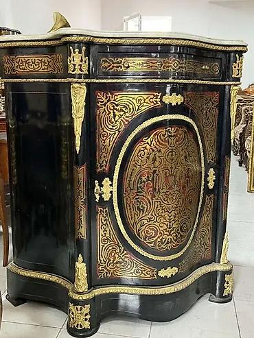 komode dnevni boravak: Stilska komoda Boulle Odlicno stanje sirina 110 cm dubina 45 cm — 2