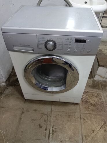 Tikiş maşınları: Paltaryuyan maşın LG, 6 kq, İşlənmiş, Avtomat, Qurutma var, Kredit yoxdur