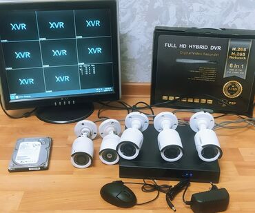 tecno pova 3 qiymeti: Monitor WiFi DVR 8 çıxışlıdir Telefondan izləmə 5 ədəd gündüz gece