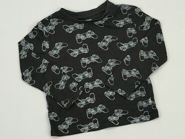 czarny top na ramiączkach sinsay: Bluzka, SinSay, 2-3 lat, 92-98 cm, stan - Dobry