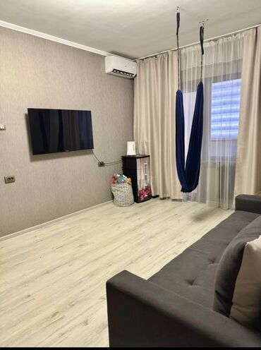 кара балта квартиру: 1 комната, 48 м², 106 серия, 9 этаж, Дизайнерский ремонт