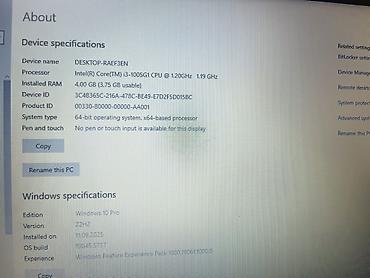 lenovo ideapad 3 ikinci el: Lenovo noutbuk – gündəlik iş və təhsil üçün yığcam və etibarlı model — 3