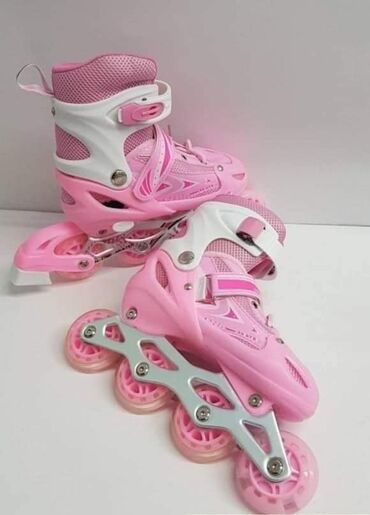 Roleri i rolšue: AKCIJA ROLERI, STITNICI, KACIGE Silikonski tockici Roze, plava, crvena — 2