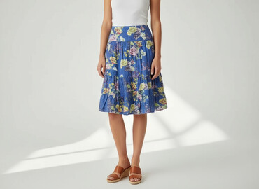 spódnice plisowane midi panterka: H&M, Спідниця жіноча, розмір M
