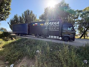 Оңдоп-түзөө жана курулуш: Автопоезд Volvo FH с прицепом (еврофура/тент, Jumbo) - Тягач: Volvo — 3