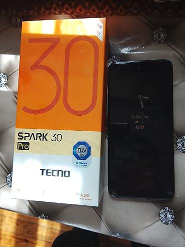 tecno camon 30 premier: Tecno Spark 30 Pro, 256 GB, rəng - Qara, Barmaq izi — 4