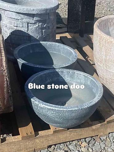 gipsofila sadnice prodaja: Kamene posude/žardinjere – Blue stone doo - Materijal: prirodni kamen — 1
