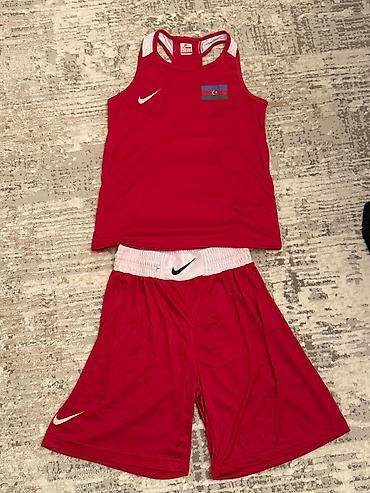 idman geyim: Məhsul: Azərbaycan bayraqlı idman dəsti (2 rəng) - Brend: Nike — 1