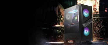 Masaüstü kompüterlər və iş stansiyaları: Msi Mag Forge 100R Gaming Case 🔸mid-tower 🔸atx / micro-atx / mini-itx — 6