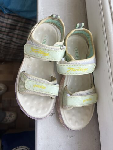 Угги: Б/у - Угги короткие из замши, карамельный цвет, на толстой резиновой — 12