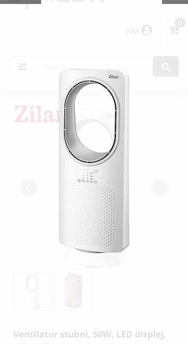 polovne multimedije za auto: Ventilator stubni, 50W, LED displej, 45° oscilacija • Tajmer do 15 — 1