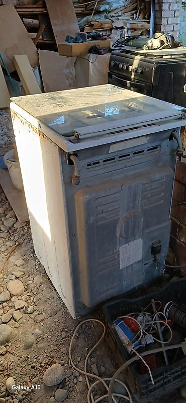 газ ордок: Газовая печь, Beko, Б/у, Напольная, цвет - Белый — 3