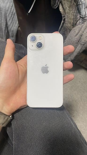 IPhone 13, цвет белый (Starlight) 128 гб - Экран 6.1", OLED Super
