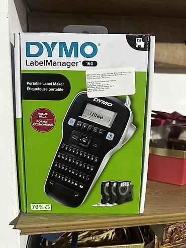 DYMO LabelManager 160 – Portativ Etiket Yazıcı - Model: DYMO at lalafo.az — 1 DYMO LabelManager 160 – Portativ Etiket Yazıcı - Model: DYMO — 1