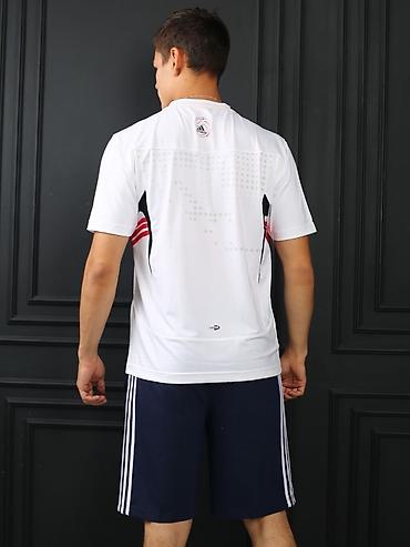 Футболки: Мужская футболка, S, Adidas, Новый, цвет - Голубой — 10