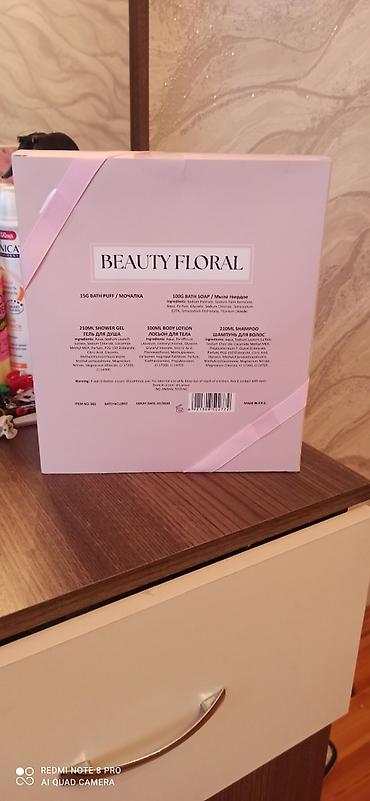 5 15: Beauty Floral – Banyo hədiyyə dəsti 14fevralda 8martda en gozel — 3