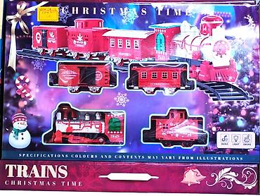 Игрушечные поезда: 🚂🎄 TRAINS CHRISTMAS TIME – Musiqili, İşıqlı və Tüstülü Yeni İl Qatar — 2
