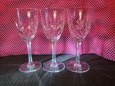 Čaše: Case kristal za vino iz 70ih. Case za vino,kristalne sa na lalafo.rs — 3 Čaše: Case kristal za vino iz 70ih. Case za vino,kristalne sa — 3