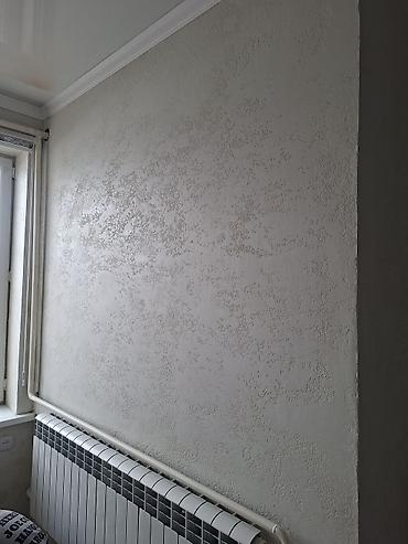 Фасадные работы: Декоративный штукатурка, краска, шпаклёвка, родбанк, клей тартабыз — 21