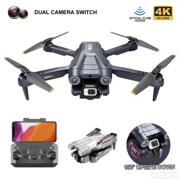 Dronovi: Dron Z908 sa dve kamere 4k i senzor za izbegavanje Cena 6990din - — 7