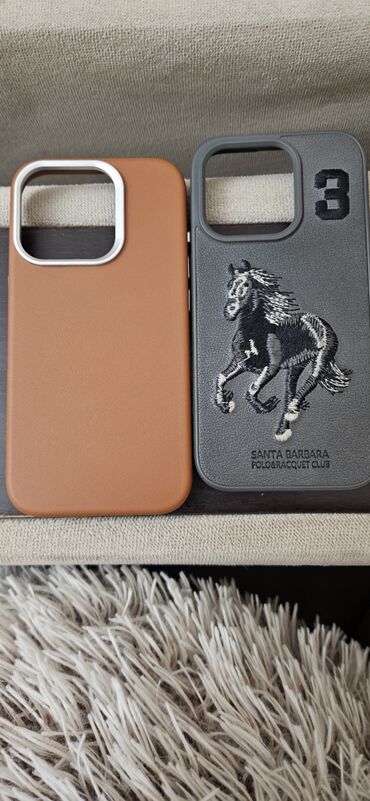 чехлы на повербанк: 15 pro İki ədəd smartfon qabı - Model: iPhone üçün (böyük