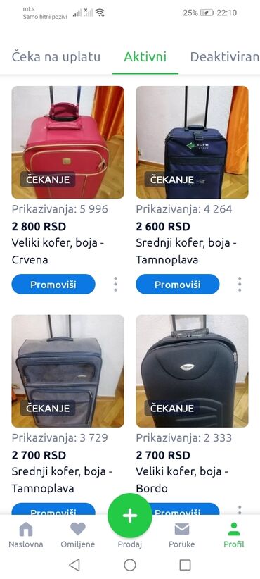 Sportske torbe i rančevi: Sportska torba dobra na Rame ili u ruke
Adidas 
 Mirjevo — 23