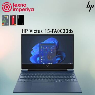 hp i5 8.nesil: Yeni HP Victus, 15.6 ", Intel Core i5, 512 GB, Pulsuz çatdırılma