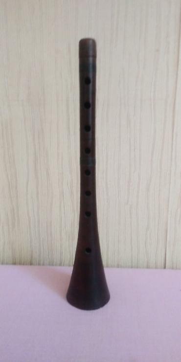 qamis: Balaban (ağac nəfəs aləti) - Material: tünd rəngli ağacdan — 1