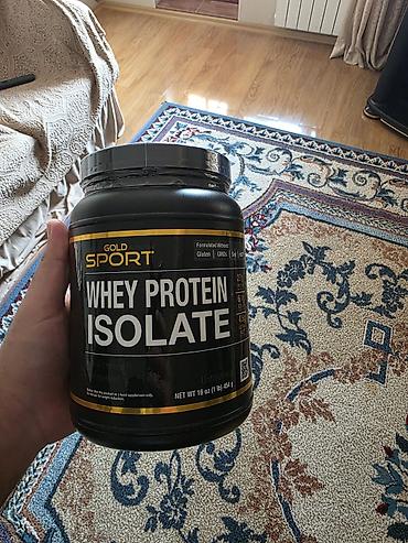 qidalar: Məhsul: Gold Sport Nutrition – Whey Protein Isolate (Unflavored) — 1