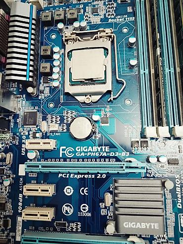 raspberry pi: Материнская плата для ПК, Б/у, Gigabyte, LGA1155, ATX — 4