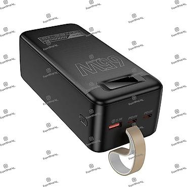 мощный повербанк: Внешний аккумулятор Hoco DB82 40000 mAh, PD 65W — гигант среди — 3