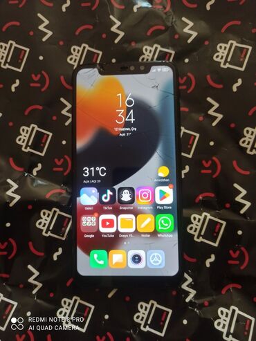 telefonlar qiymeti: Xiaomi Redmi Note 6 Pro, 32 ГБ, цвет - Черный