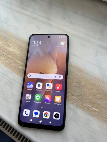 note 8t qiymeti: Xiaomi Redmi Note 11, 128 GB, rəng - Qara, 
 Barmaq izi, Face ID, Düyməli