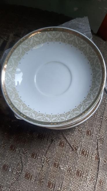 Boşqablar, rəng - Ağ, Farfor