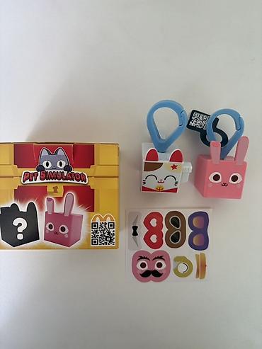 mcdonalds oyuncaqlar: 1 ədədi - 10 manat McDonald’s Happy Meal kolleksiya oyuncaqları. Yeni — 7