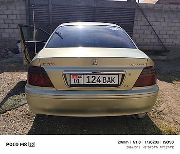 w124 e: Honda Accord: 1999 г., 2 л, Автомат, Бензин, Седан — 8