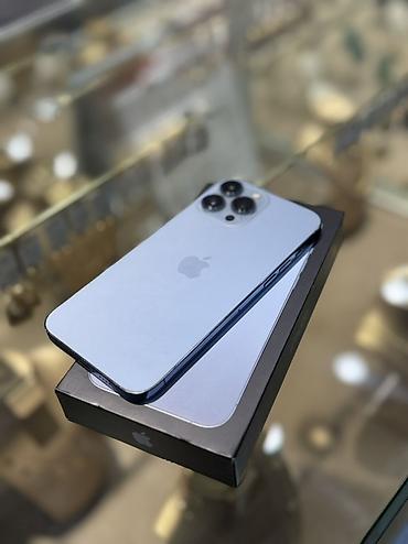 i̇phone pro: IPhone 13 Pro Max, 256 GB, Sierra Blue, Zəmanət, Simsiz şarj, Face ID — 4
