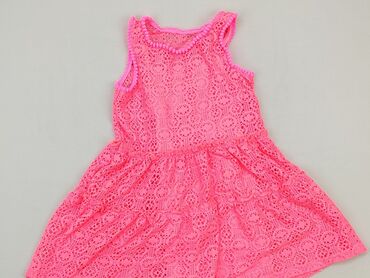 sukienka letnia czarna w kwiaty: Dress, 4-5 years, 104-110 cm, condition - Very good