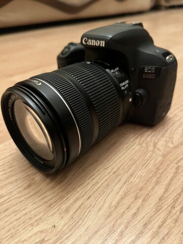canon 650d цена бишкек: Canon EOS 800D DSLR fotoaparat + Canon zoom obyektiv - Model: Canon