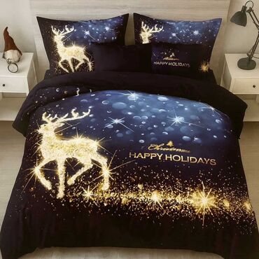 Posteljina: Bračna, Pamuk, bоја - Šareno — 5