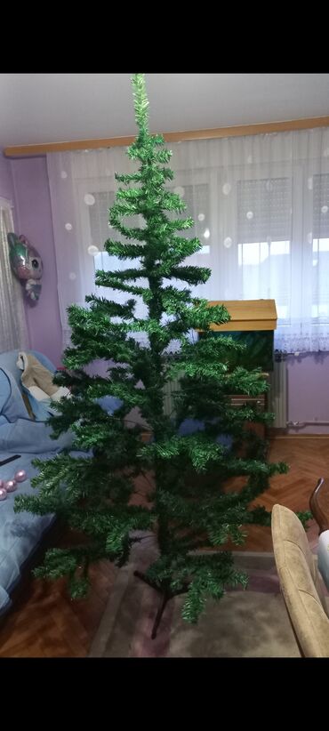 Praznična dekoracija: Jelka, bоја - Zelena, Novo — 4