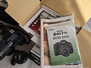фотопарат canon: Продам Canon EOS 600d В комплекте: 1. Объектив 18-135мм 2. Объектив — 4